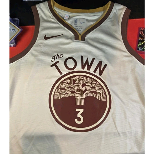Will Richard Signed The Town Golden State Warriors Nike City Connect Beckett