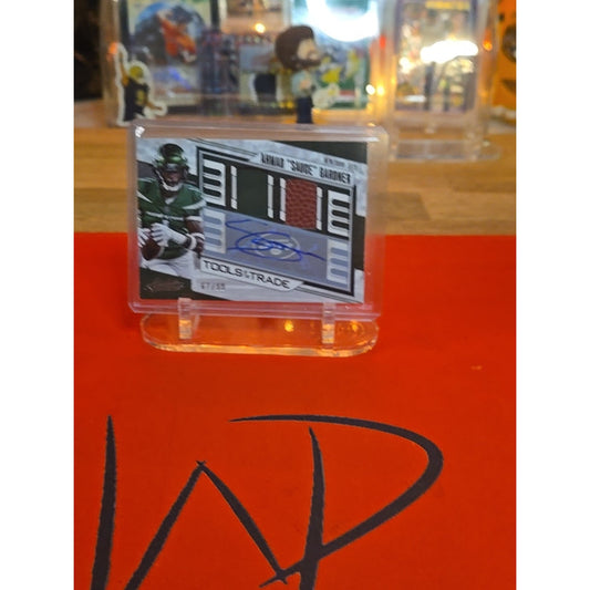 Sauce Gardner 2023 Absolute Football Tools Of The Trade Patch Auto /99