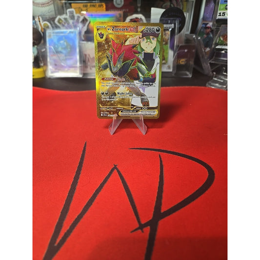 Pokemon: N’s Zoroark ex - 189/159 - Journey Together Gold