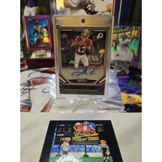 2019 Panini Playbook Rookies Signatures Terry McLaurin #137 Signatures...