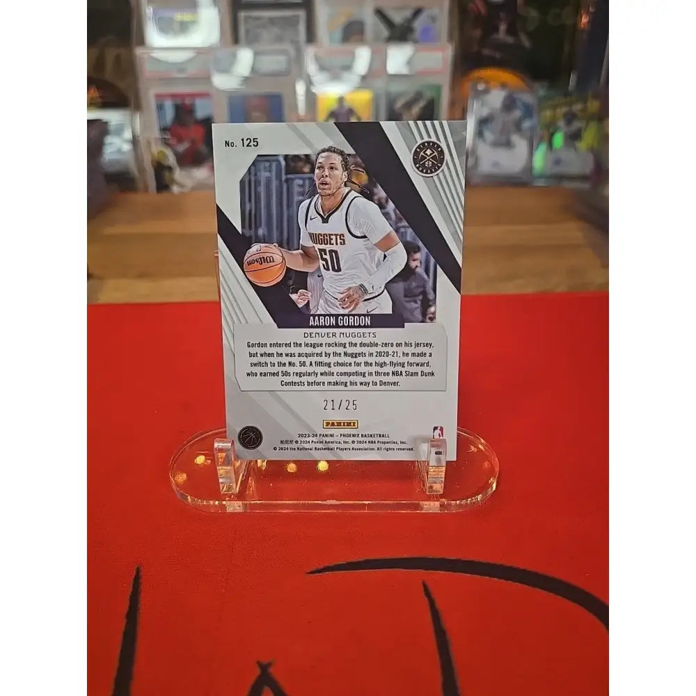 2023 24 Panini Phoenix Aaron Gordon /25 #125