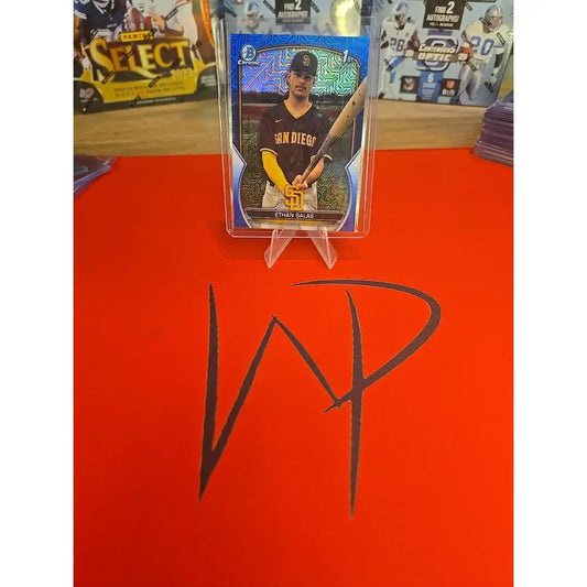 2023 Bowman Chrome Prospects Ethan Salas #BCP 171 Blue Mojo Refractor /150...