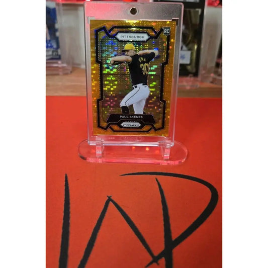 2023 Prizm Orange Pulsar Prizm Paul Skenes /399