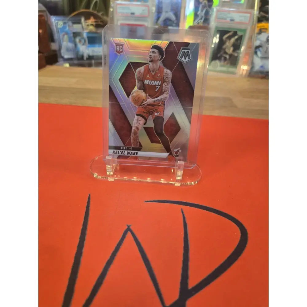 2024 25 Panini Mosaic Rookies Kel’el Ware #232 Silver Prizm (RC)