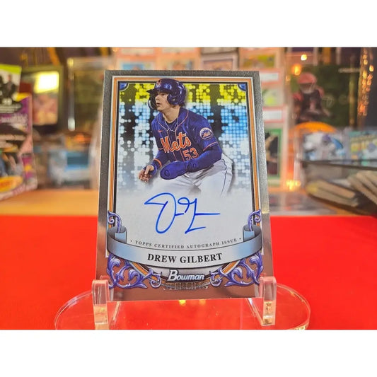2024 Bowman Sterling Prospect Autographs Drew Gilbert #PA DG (AU RC)