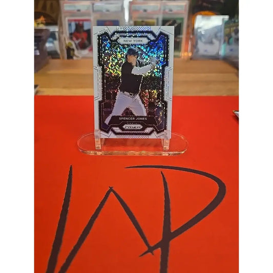 2024 Prizm White Sparkle Spencer Jones