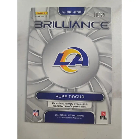 2024 Spectra Brilliance Puka Nakua /25