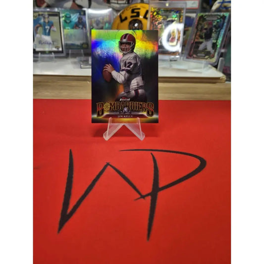 2024 Topps Finest Bombardiers Jim Kelly Case Hit