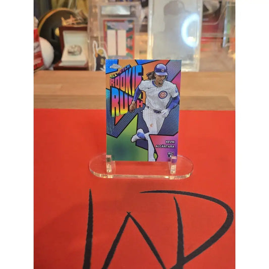 2025 Topps Chrome Kevin Alcantara All Etch Rookie Rush (RC) Baseball Card