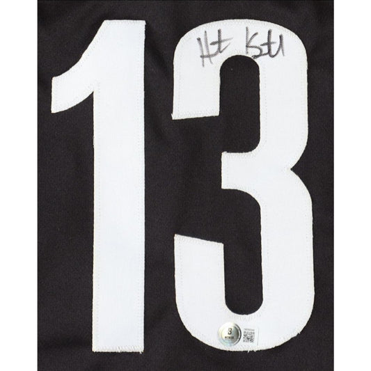 Heston Kjerstad Autographed Custom Baltimore Jersey Beckett