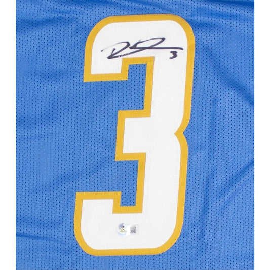 Derwin James Autographed Jersey Powder Blue Beckett Authenticated