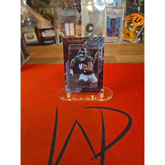 2023 Panini Contenders - Rookie of the Year Contenders Bijan Robinson #3 (RC)