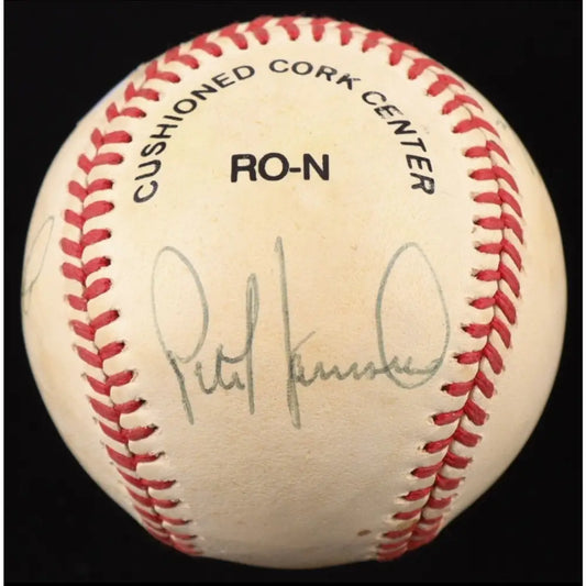 5 Astros Players Signed Baseball Incl. Jeff Bagwell Kile Servais Drabek. JSA