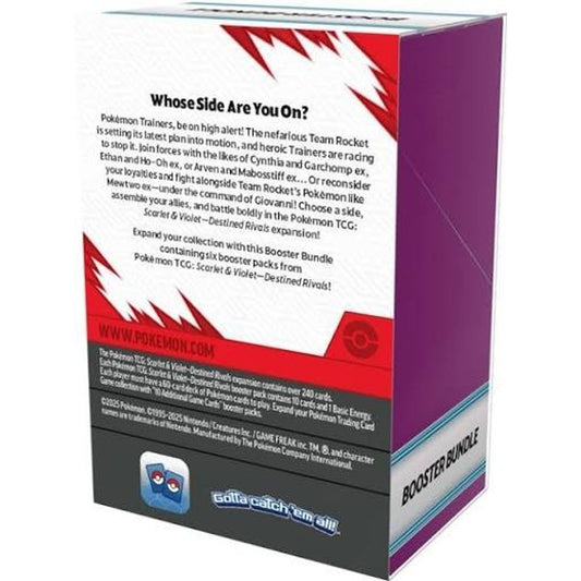 Pokémon TCG: Destined Rivals Booster Bundle 6 Packs Factory Sealed