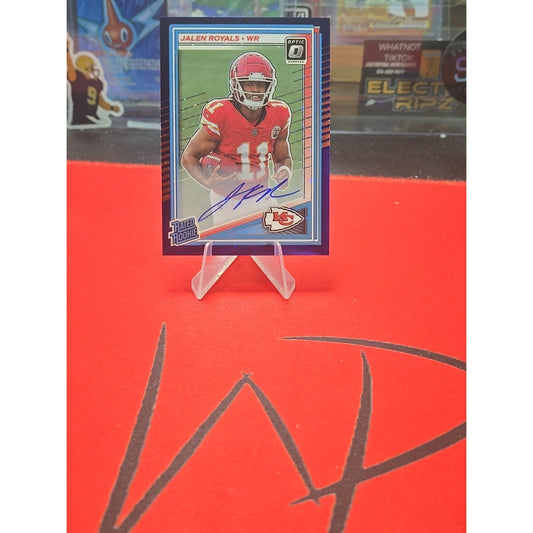 2025 Donruss Optic Rated Rookie Jalen Royals Auto /42
