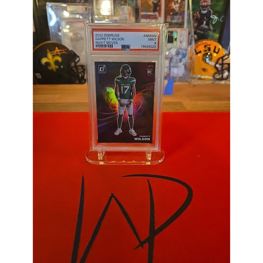 Garrett Wilson RC Case Hit 2022 Donruss Night Moves #NMGW