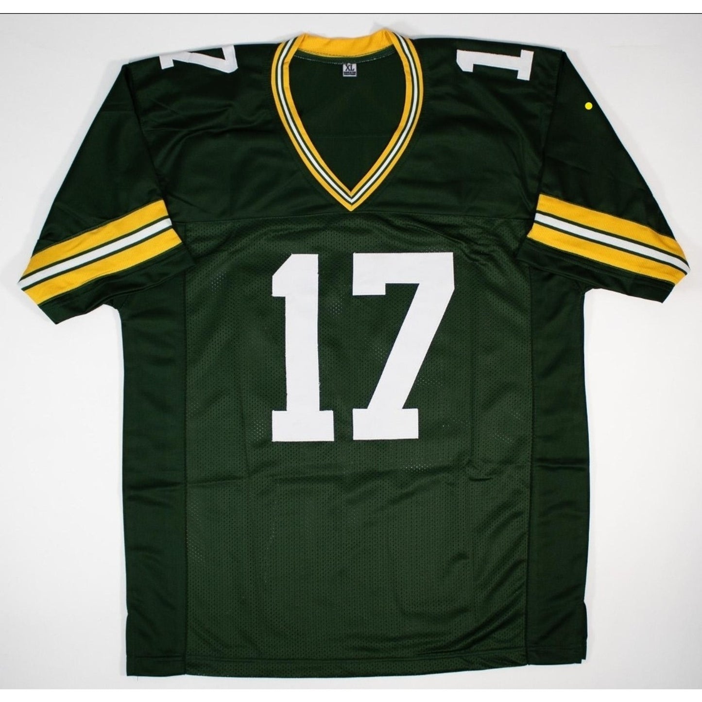 Davante Adams Autographed Custom Green Jersey JSA Authenticated