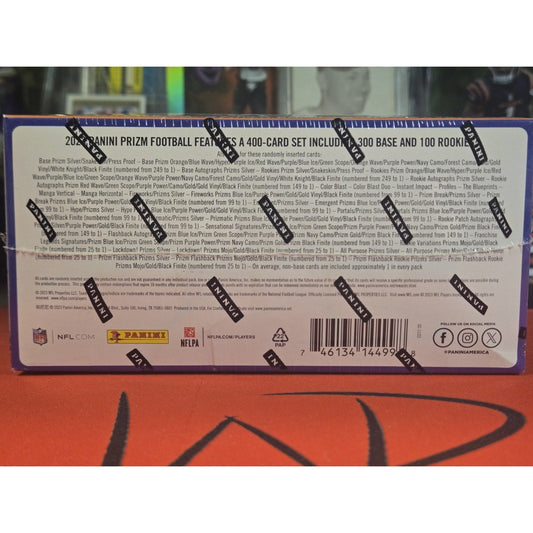 Sealed 2023 Panini Prizm Football Hobby Box