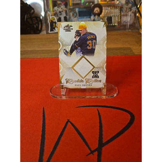 2023 Leaf Trinity Mega Box - Rookie Relics Paul Skenes #RR-41 (MEM, RC)