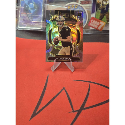 TYLER SHOUGH Rookie 2025 Panini Select Concourse Silver Prizm Saints RC #41