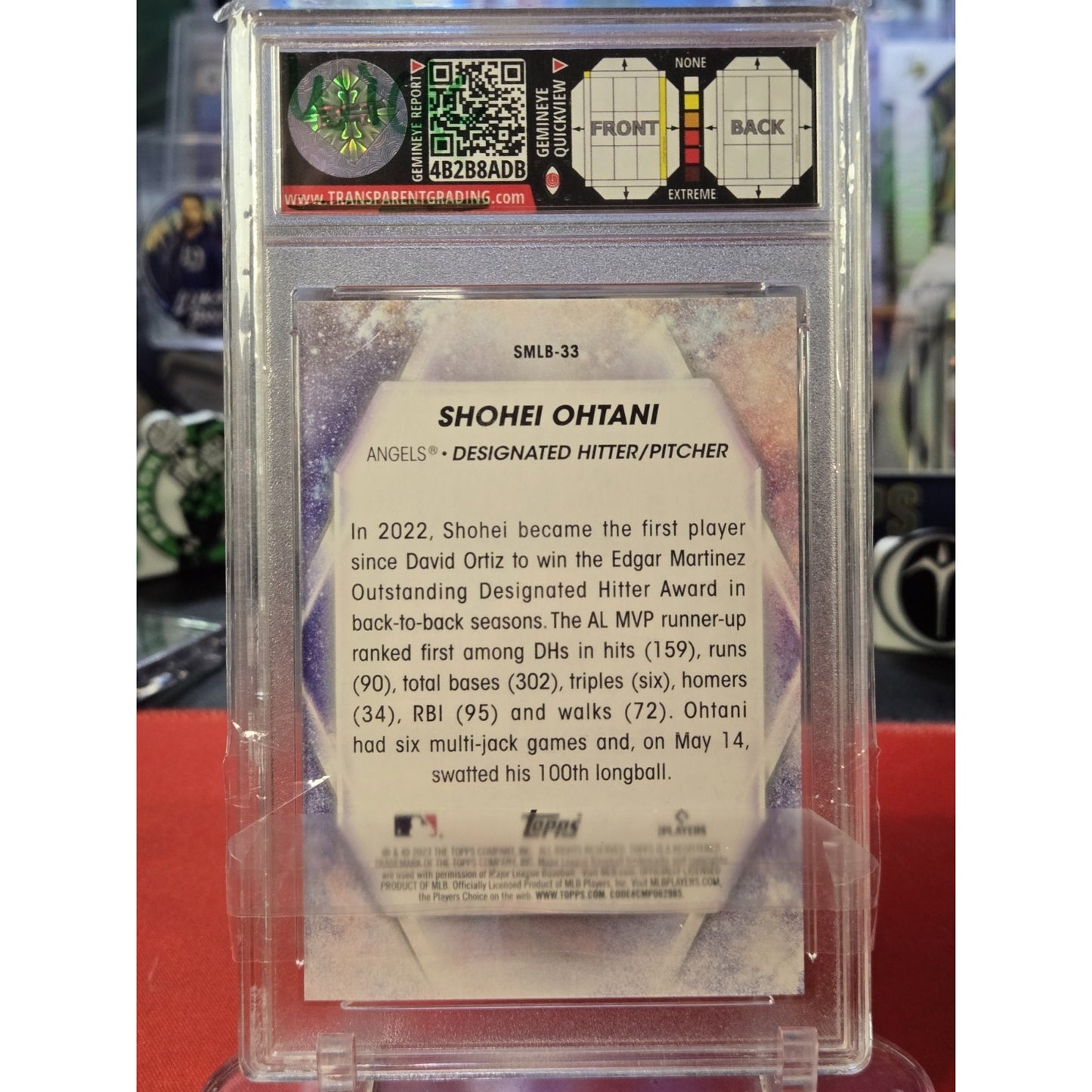 Shohei Ohtani 2023 Topps Series 2 - Stars of Mlb #SMLB-33 TPG 10
