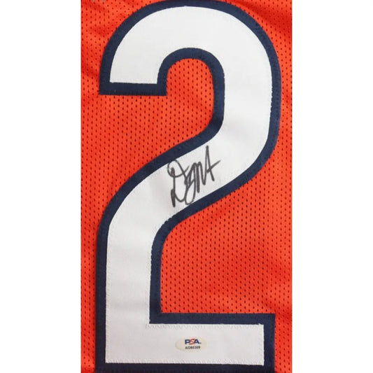 Chicago Bears DJ Moore Autographed Custom Jersey PSA COA