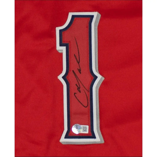 Christian Moore Signed Jersey Los Angeles LA Autographed Auto Beckett COA