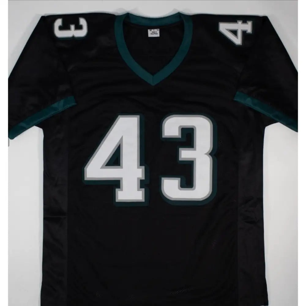 Darren Sproles Signed Philadelphia Black Football Jersey (Beckett)