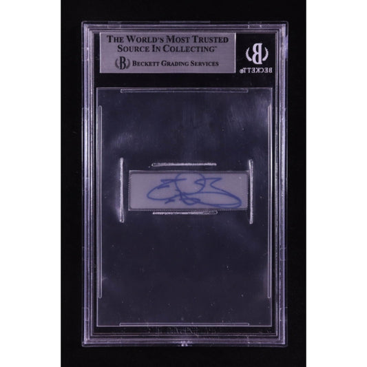 Emmit Smith Signed Sticker Beckett