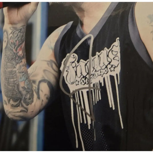 Fred Durst head shot autographed photo signed 8x10 #5 Limp Bizkit