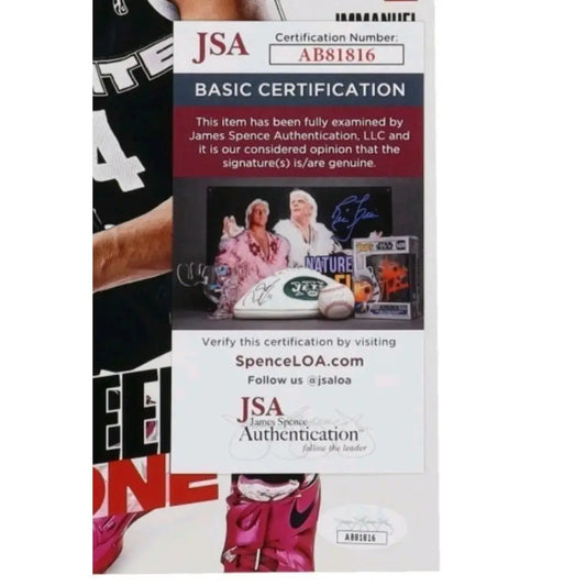 Jalen Green Signed Autograph Slam Magazine Houston Rockets JSA# AB81816