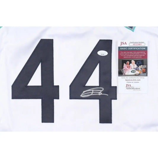 Julio Rodriguez Autograph Custom Jersey JSA COA
