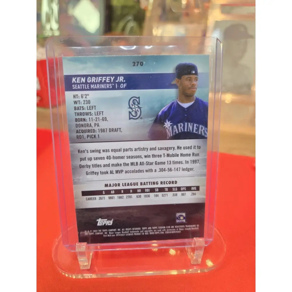 Ken Griffey Jr 2024 Topps Stadium Club x3 Card Lot