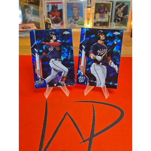 Lot Of 2020 Topps Chrome Sapphire Juan Soto