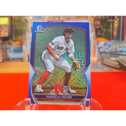 Marcelo Mayer Blue Mojo Refractor /150 2023 Bowman Chrome Mega