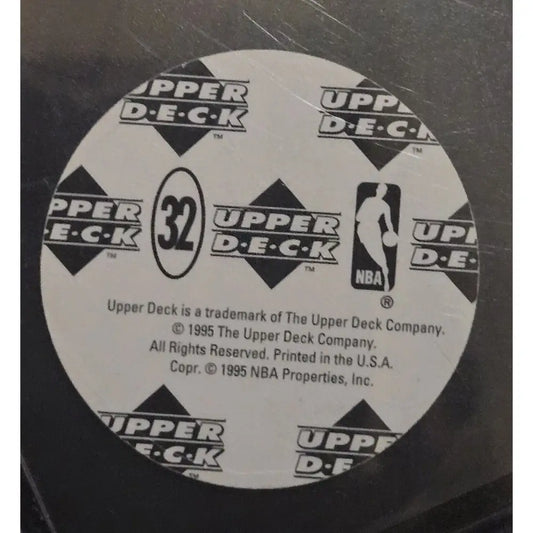 Michael Jordan 1995 Upper Deck Milk Cap Foil #S 32 Chicago Bulls Basketball Cards