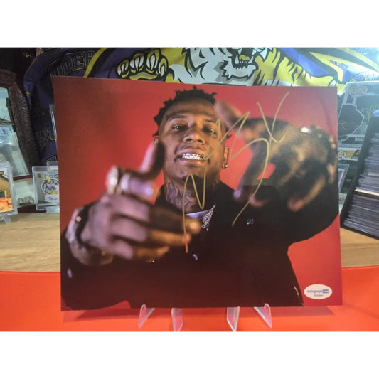 Moneybagg Yo Signed 8x10 Autograph COA