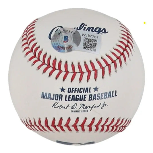 Ronald Acuna Jr. Autographed Official MLB baseball Beckett Authenticated