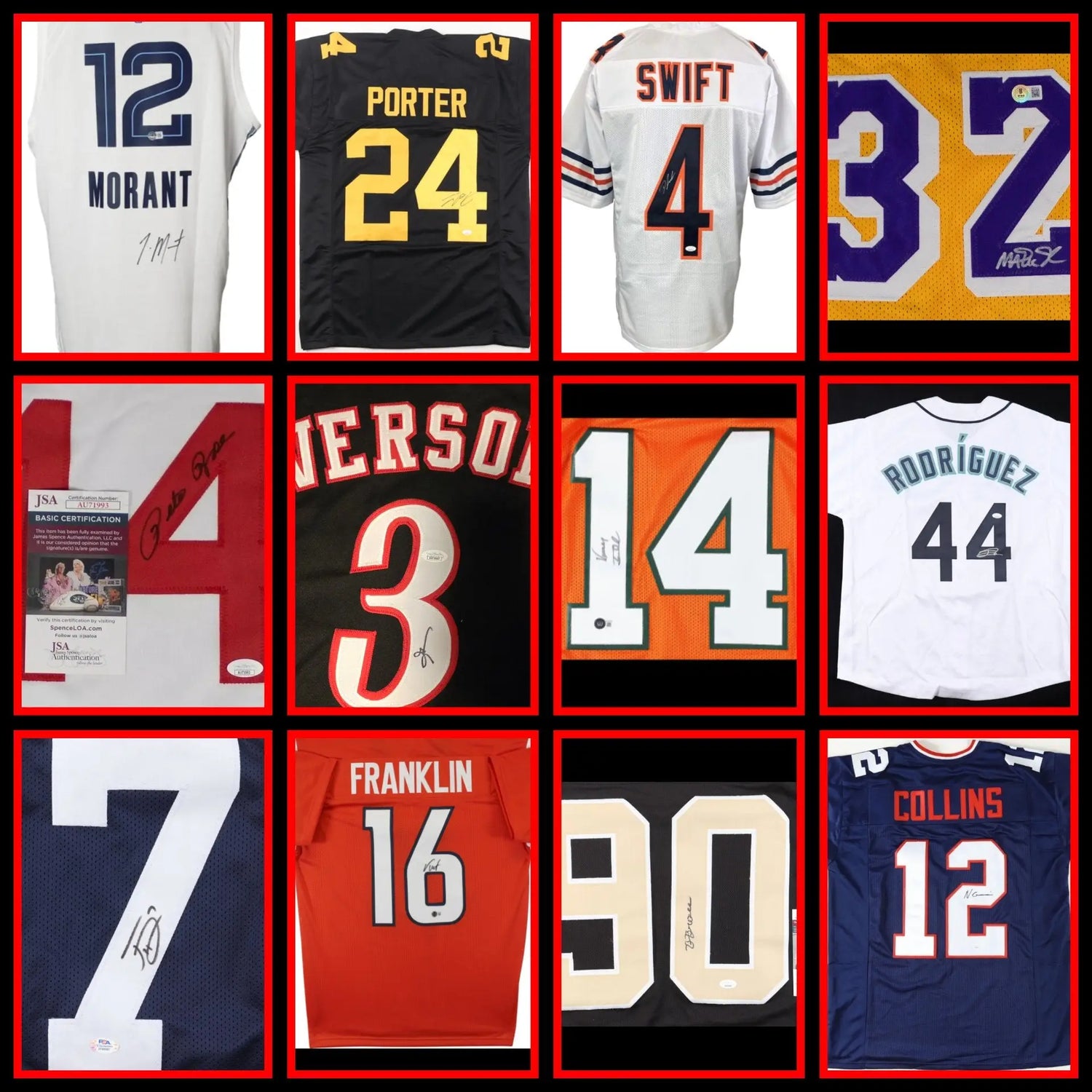 Autographed Jerseys