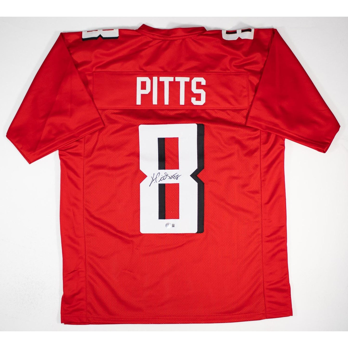 Kyle Pitts Signed Custom Jersey Beckett