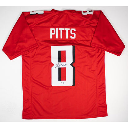 Kyle Pitts Signed Custom Jersey Beckett