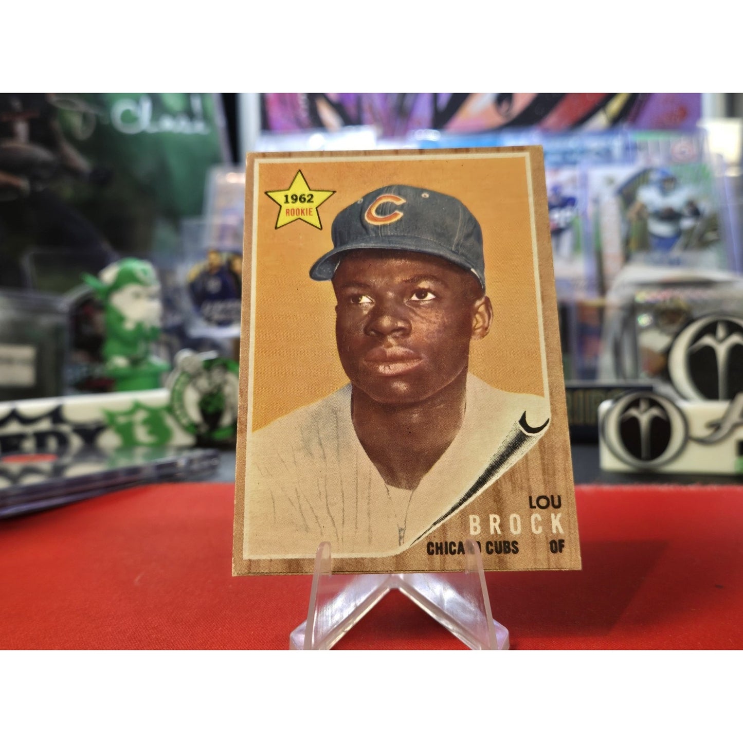 Lou Brock Rc 1962 Topps - #387