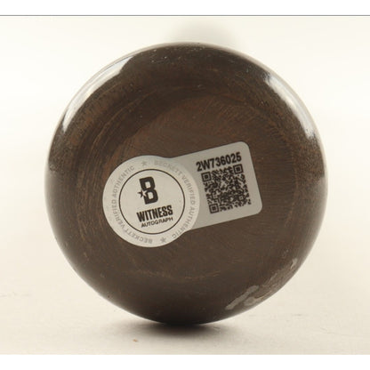 Junior Caminero Game Used And Signed 2025 Old Hickory Bat Beckett Witnessed