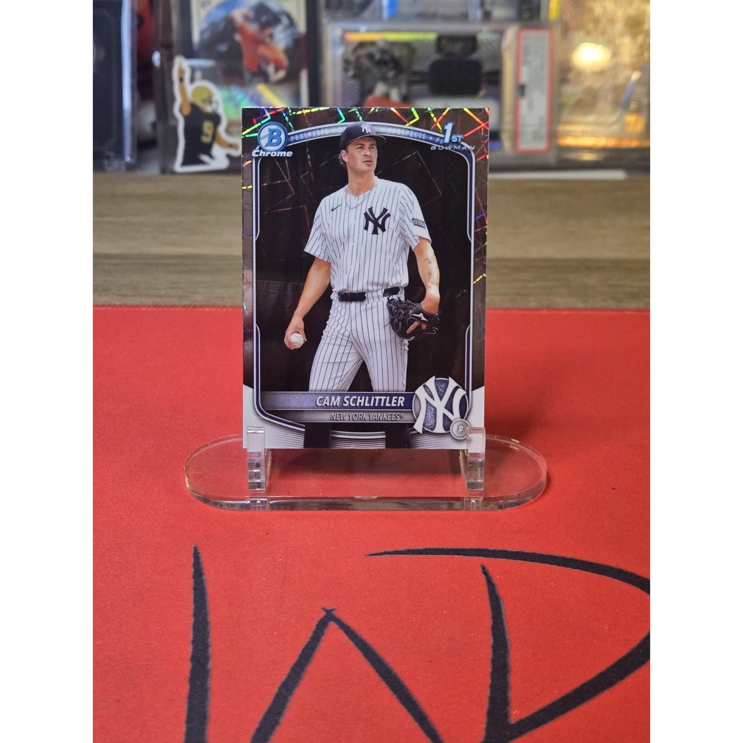 2025 Bowman Chrome Lazer Cam Schlittler
