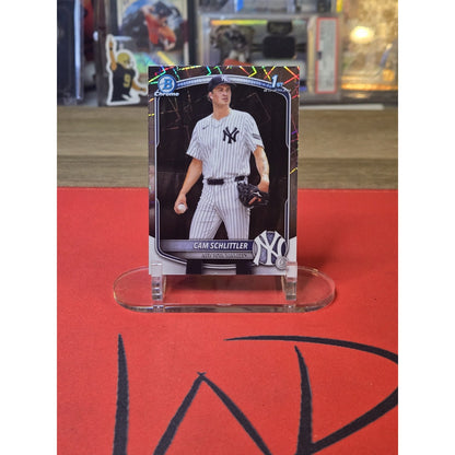 2025 Bowman Chrome Lazer Cam Schlittler