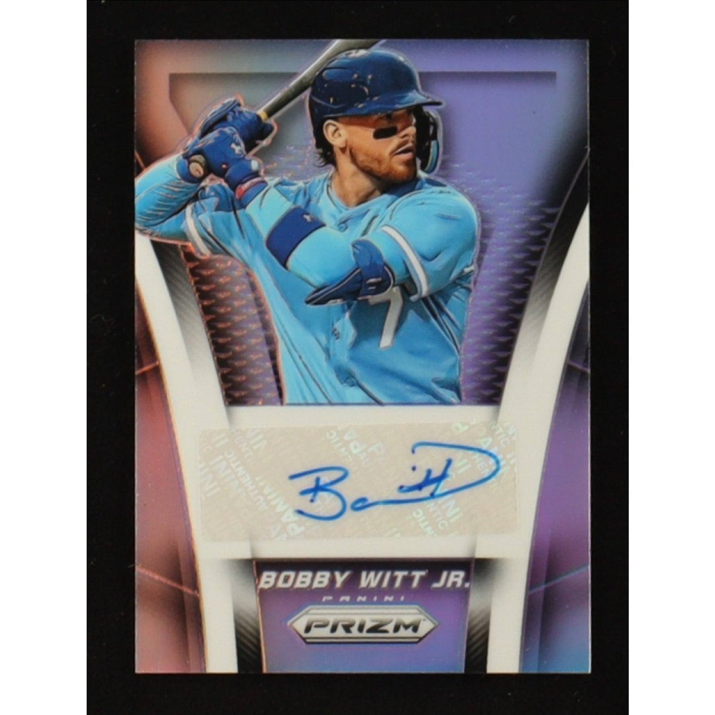 Bobby Witt Jr. 2025 Prizm Throwback Signatures
