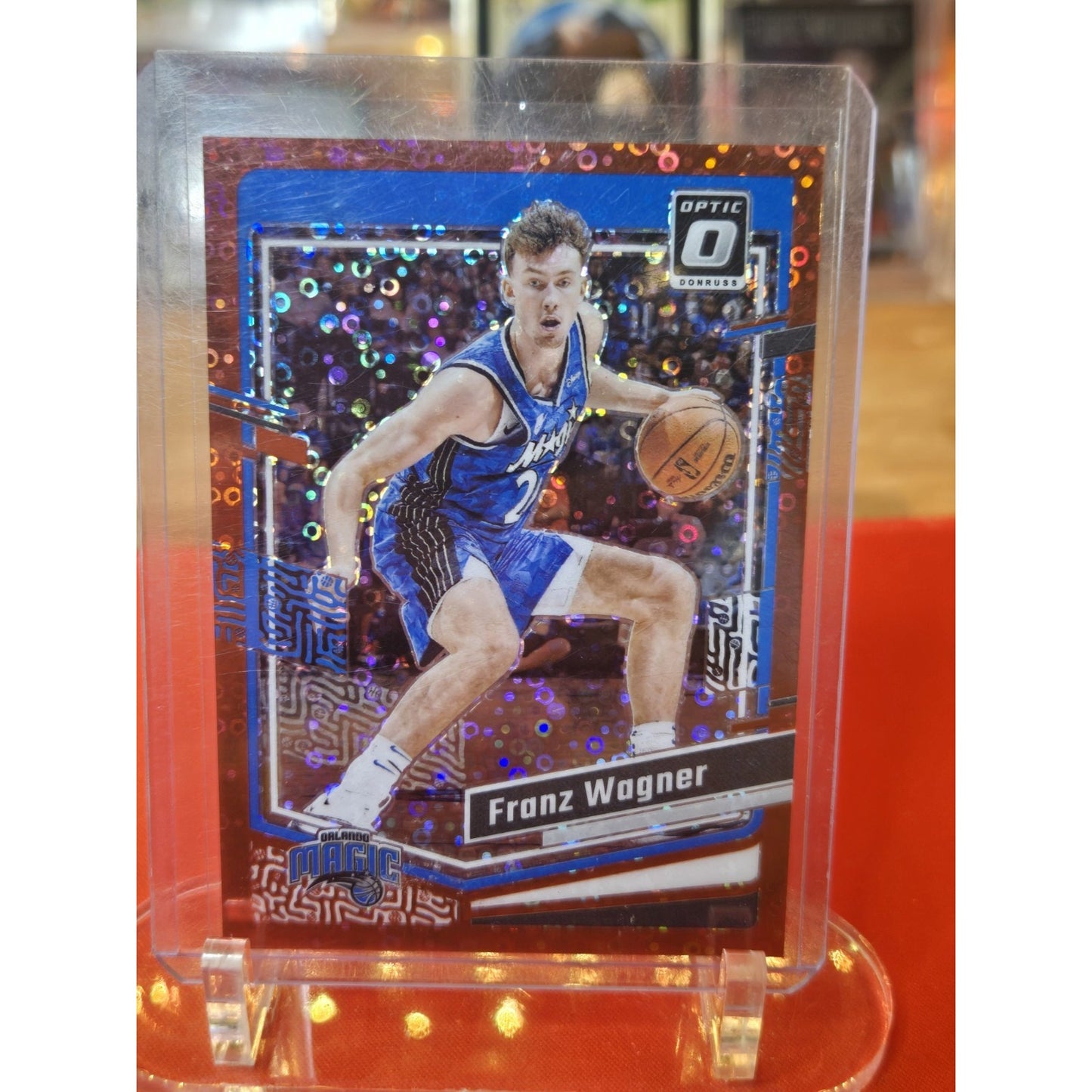 Franz Wagner/25 Donruss Optic 2023-24 Fast Break Pink Disco Prizm #109