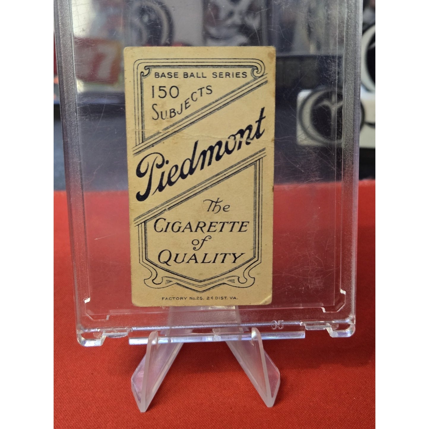 Boss Schmidt 1909-11 T206 - 150 Back Throwing (RC) Crease