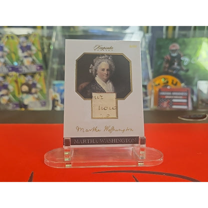 Martha Washington /25 Handwritten Relic 2023 Keepsake Edition