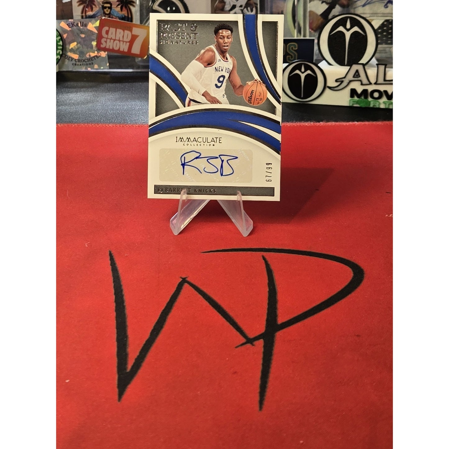 RJ Barrett /99 Auto 2021-22 Panini Immaculate Collection Past and Present